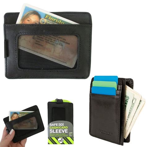 travelon rfid leather cash and card sleeve|RFID Blocking Leather Cash & Card Sleeve .